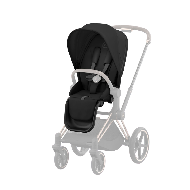 tekstyl dlya prohulyankovoho bloku Cybex Priam Sepia Black