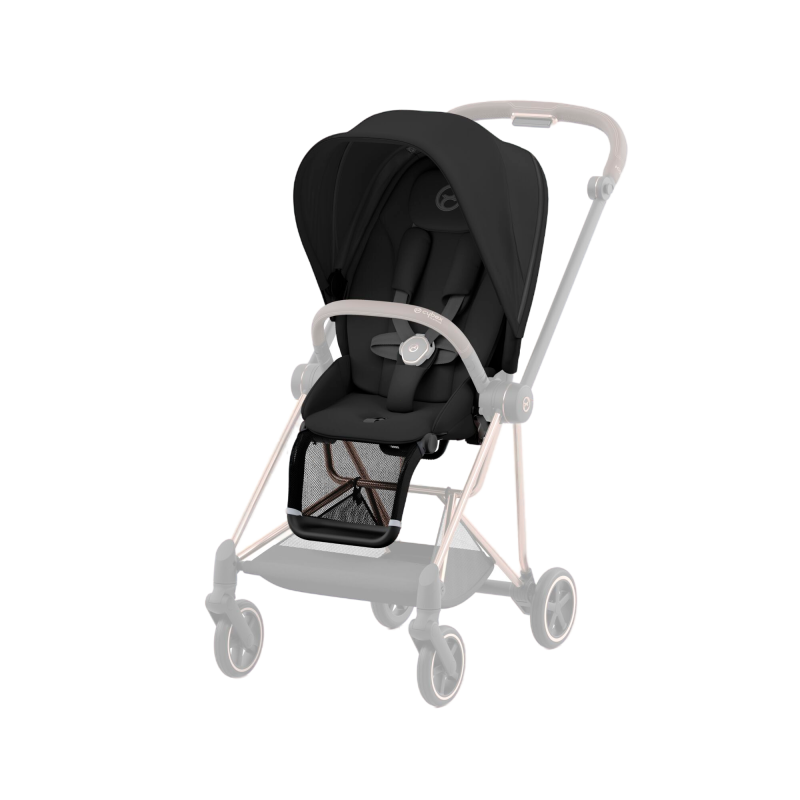 tekstyl dlya prohulyankovoho bloku Cybex Priam Sepia Black